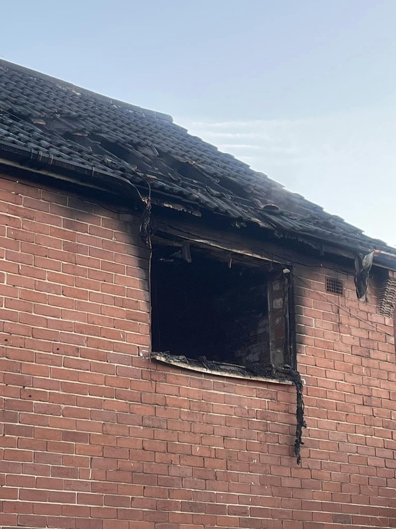 Other image for Quick-thinking dad saves son from blaze